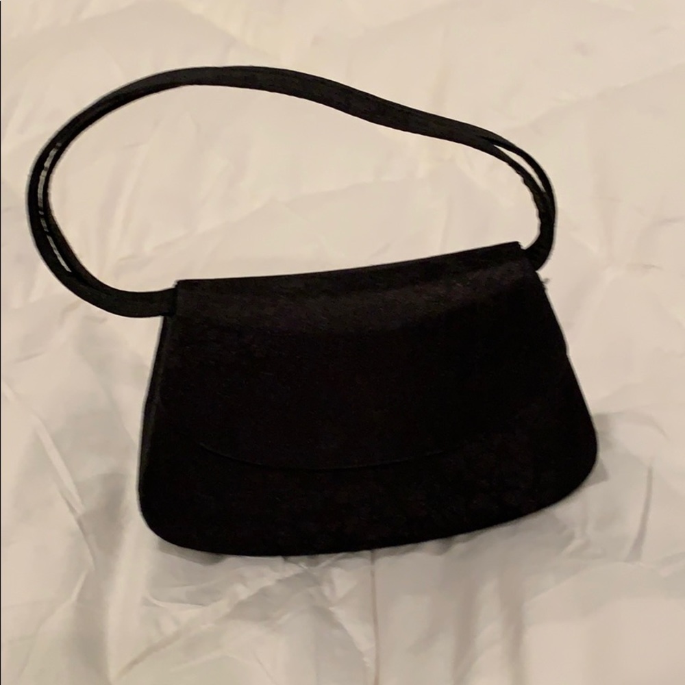 Black evening bag